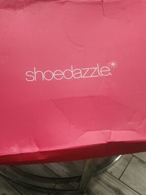 Shoe Dazzle Pink Heeled Boots